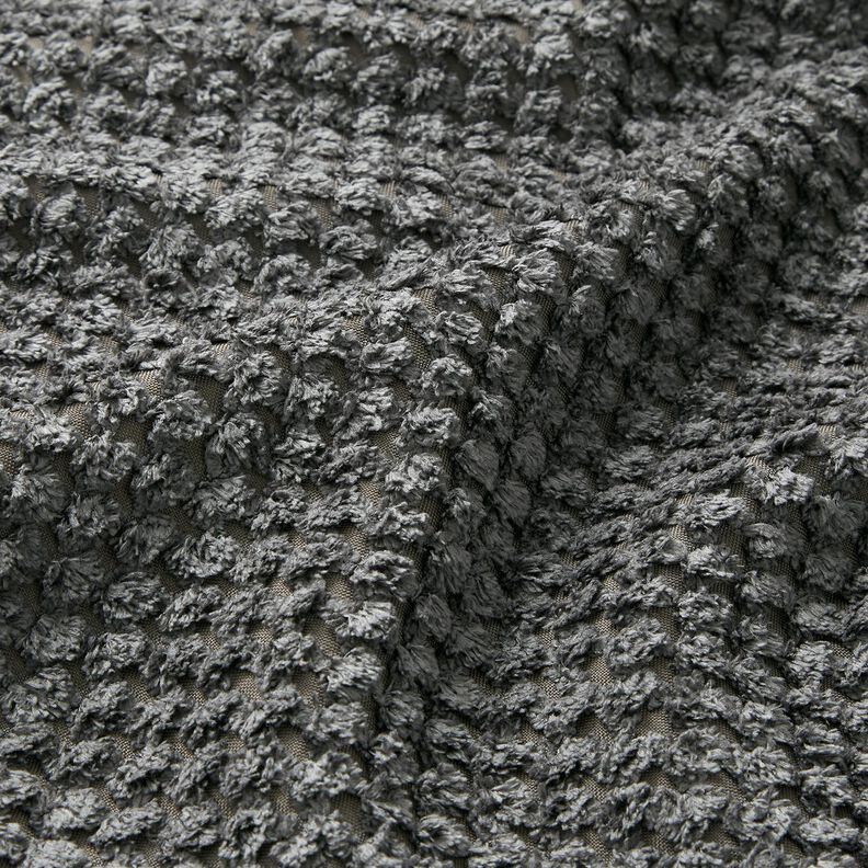 Bekledingsstof zacht structuurpatroon – steengrijs,  image number 2