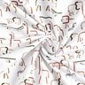 Sweatshirt geruwd abstracte steppedieren – wit,  thumbnail number 3