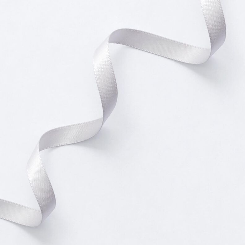 Satijnband [9 mm] – lichtgrijs,  image number 3
