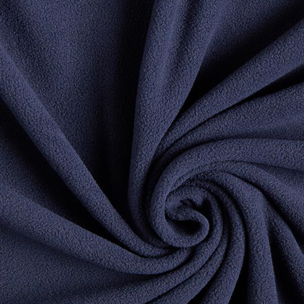 Premium antipilling fleece stretch – marineblauw, image number 1