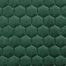 Bekledingsstof doorgestikte fluwelen honingraten – donkergroen,  thumbnail number 1