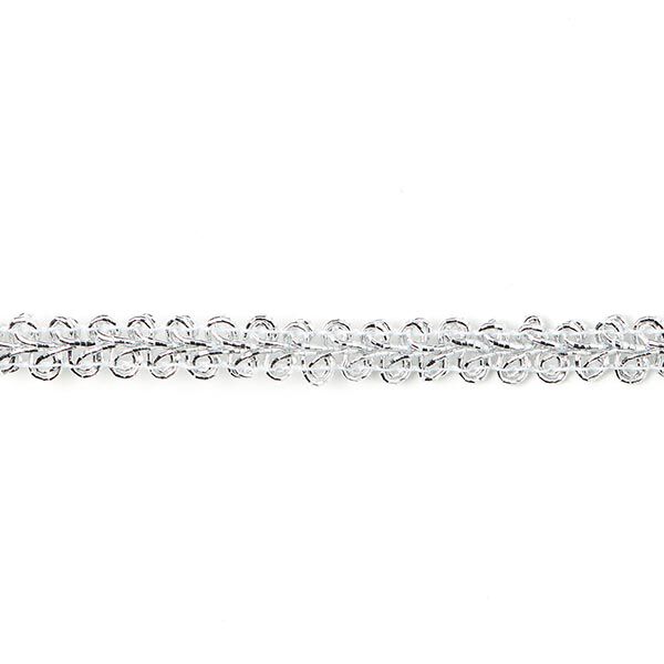 Posamentenboord Lurex [10 mm] - zilver,  image number 1