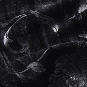 Crash fluweel chrysant – zwart, 