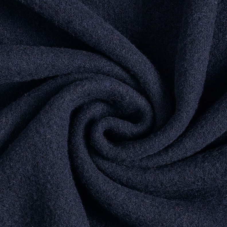 Wolvlies zuiver scheerwol Effen – zwart blauw,  image number 1