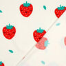 Sweatshirt geruwd Aardbeien | by Poppy – ecru/vuurrood,  thumbnail number 4