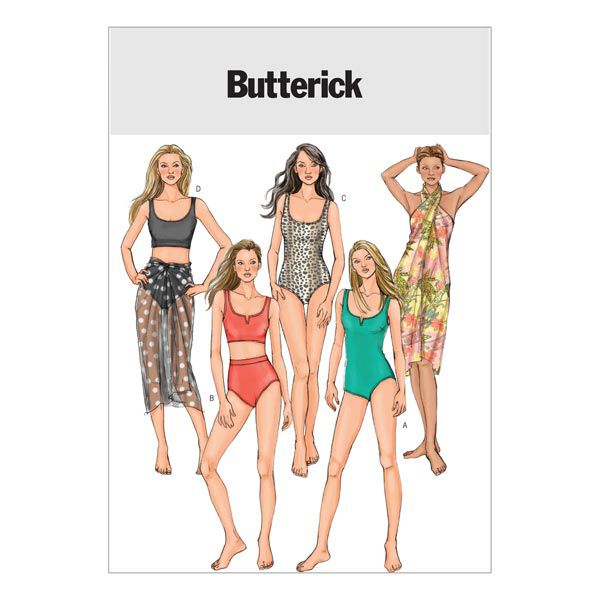 Bikini|badpak, Butterick 4526|32 - 38,  image number 1