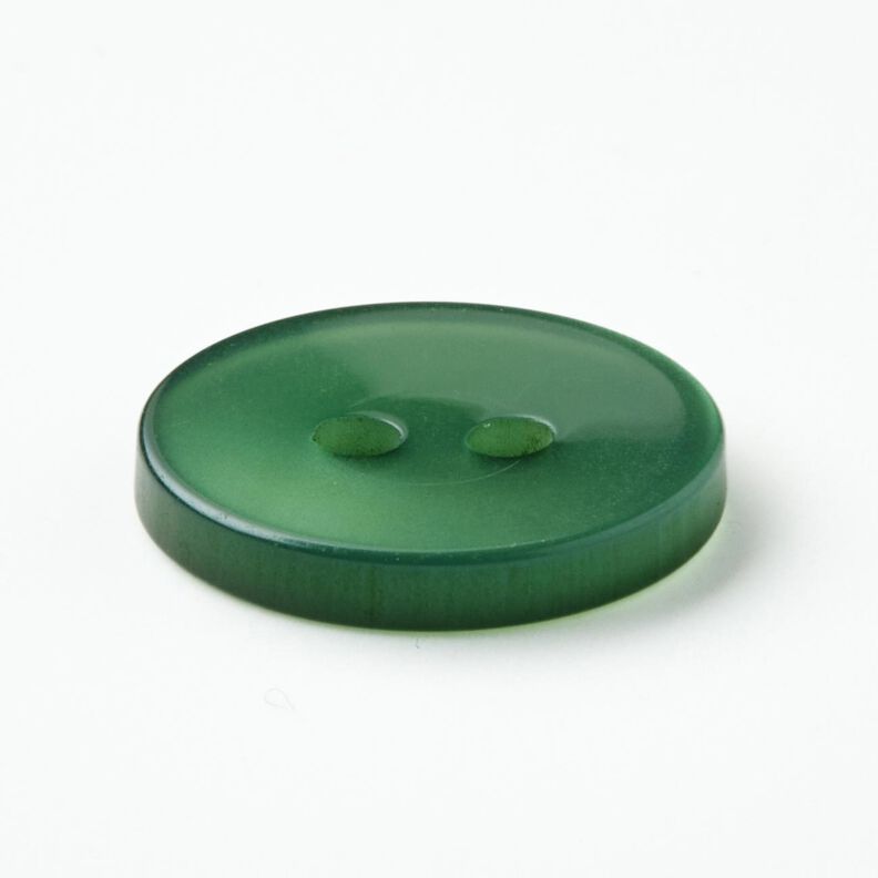 2-gats knoop glanzend [Ø 15 mm] – dennengroen,  image number 2