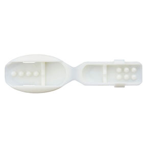 Koordeinde Clip [Lengte: 25 mm] – wit, 