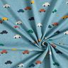 Katoenjersey Speelgoedauto's – jeansblauw/natuur,  thumbnail number 3