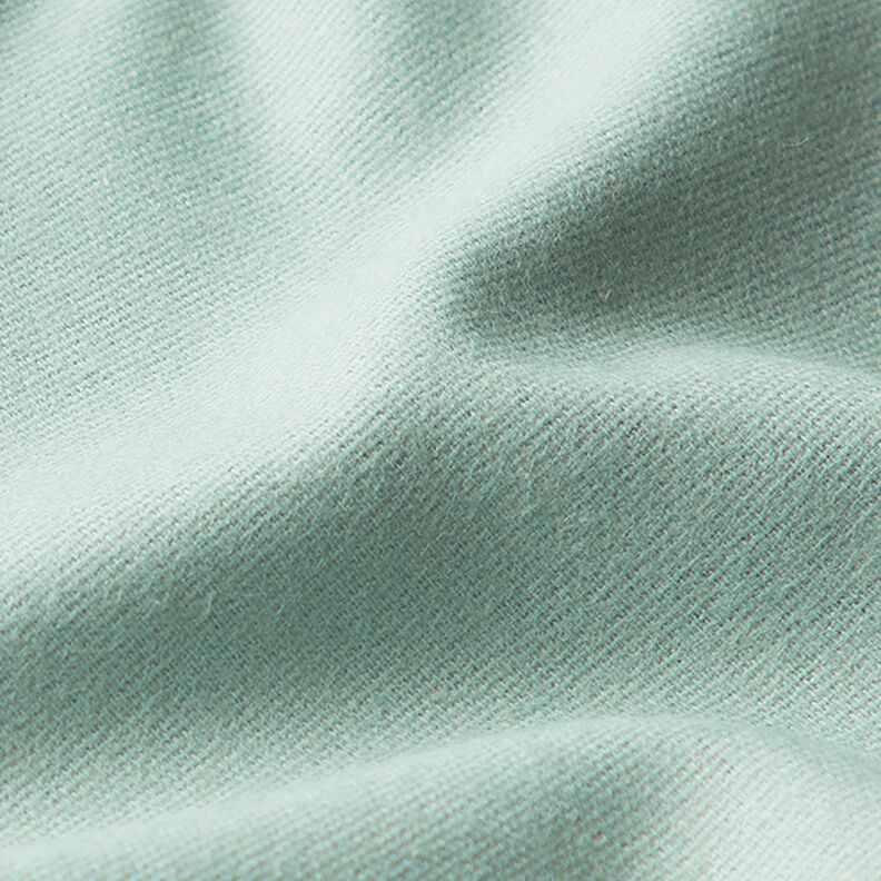 Katoenflanel Effen – mint,  image number 3