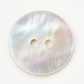 Agoya parelmoer knoop [Ø 18 mm] – ivoor, 