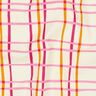 Katoenpopeline golvende ruit| Poppy Fabrics – creme/roze,  thumbnail number 2