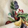 Decopaneel Gobelin kleurrijke vruchten – lichtbeige/karmijnrood,  thumbnail number 3