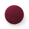 Beklede knoop, linnen medium – donkerrood,  thumbnail number 1