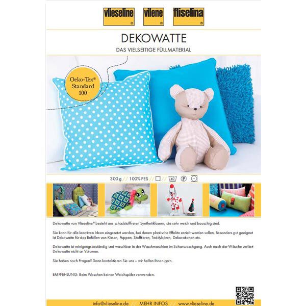 Dekowatten [300 g] | Vlieseline – wit,  image number 1
