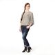 Chiffon luipaardprint en glinsterende punten – roos,  thumbnail number 6