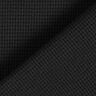 Mini Katoenen wafel jersey effen – zwart,  thumbnail number 4