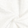 Voering taffeta jacquard geruit met glanzend effect – wit,  thumbnail number 3