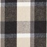 Mantelstof Katoenmix grote tartan-ruit – lichtbeige/oudzilver,  thumbnail number 1