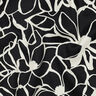 Katoensatijn Magnolia | Nerida Hansen – zwart/ecru,  thumbnail number 2