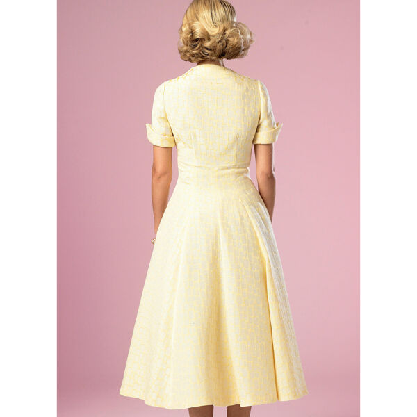 Vintage - jurk 1952, Butterick 6018|40 - 48, image number 4
