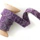 Bio hoodiekoord Cord Me Melange GOTS - lila | Albstoffe | Hamburger Liebe,  thumbnail number 2