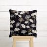 Decostof Jacquard Ginkgobladeren – zwart/goud,  thumbnail number 8