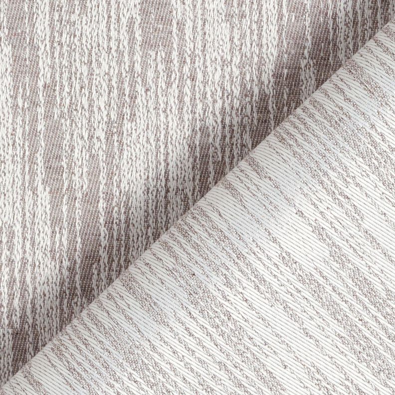 Decostof Jacquard abstracte stof gerecycled – zijdegrijs,  image number 4