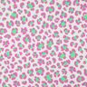 Mousseline/dubbel gehaakte stoffen kleurrijke luipaardprint | Poppy Fabrics – ivoor/lichtgroen,  thumbnail number 1