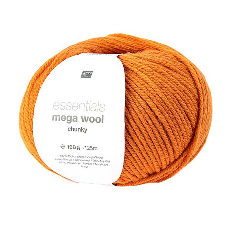 Essentials Mega Wool chunky | Rico Design – oranje,  image number 1