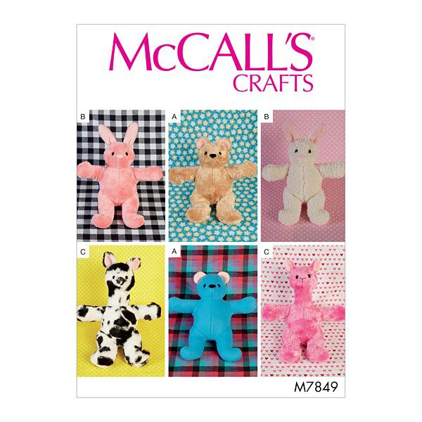 Verschillende stoffen dieren, McCalls 7849, image number 1