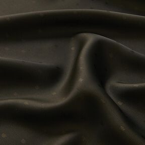 Voeringstof Jacquard Rechthoek – zwartbruin, 