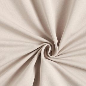 Lichte French Terry effen – natuur, 