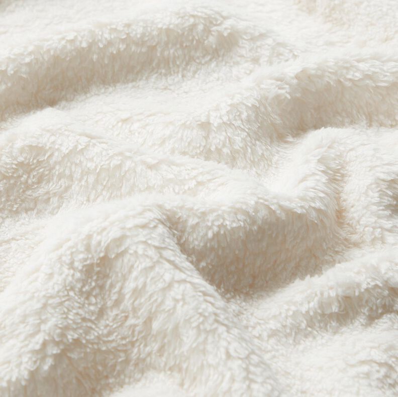 Nepbont Effen pluche – ecru,  image number 2