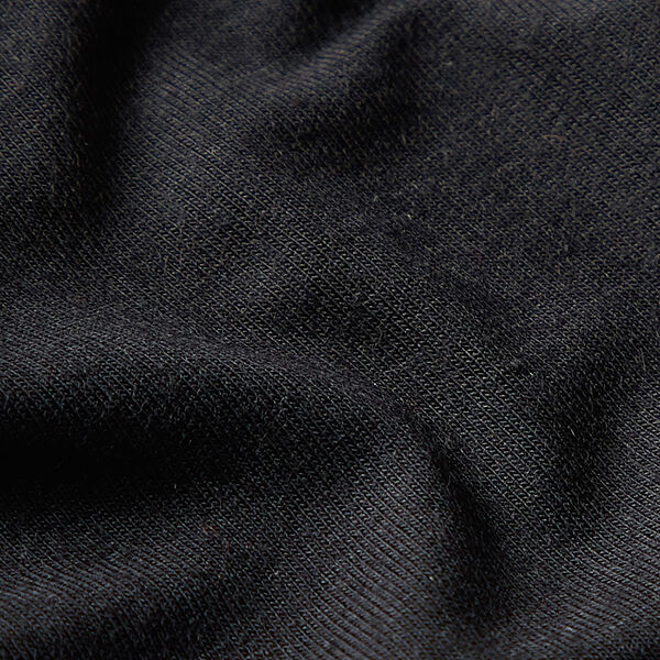 Tencel Modal jersey – zwart,  image number 2