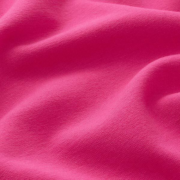 Licht katoenen sweatstof effen – intens roze,  image number 4