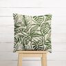 Decostof Half panama geschilderde Monstera – creme/pijn,  thumbnail number 7
