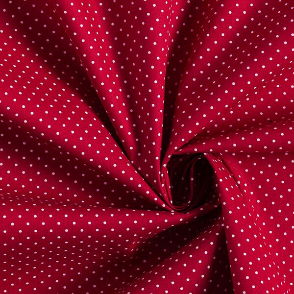 Gecoat katoen Kleine stippen – rood,  image number 4