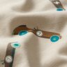 Katoenjersey Retro-raceauto's – licht taupe,  thumbnail number 2