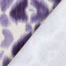 GOTS French Terry Batik luipaardpatroon | TCC x LOOKS by Wolfgang Joop – lila/creme,  thumbnail number 6