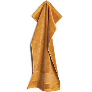 Handdoek [ 50 x 100 cm ] | Rico Design – mosterd, 