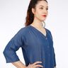 MEVROUW EDDA Rechte blousejurk met knoopsluiting en zakken | Studio Schnittreif | XS-XXL,  thumbnail number 9