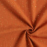 Katoenen mousseline verspreide gouden vlekken – terracotta/goud,  thumbnail number 3