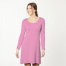 Ribjersey Ministrepen – roze/wit,  thumbnail number 7