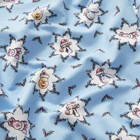 French Terry sommersweat Winnie de Poeh Licentiestof | Disney – lichtblauw, 