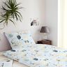 Decostof Katoenkeper Konijn in dromenland Digitaal printen – babyblauw/jeansblauw,  thumbnail number 6