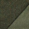 Teddy pluche Tweed Mix | Poppy Fabrics – donkergroen,  thumbnail number 4