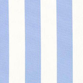 Luifelstof strepen Toldo – wit/lichtblauw, 