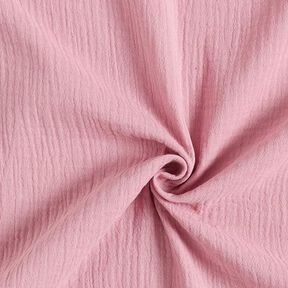 GOTS Mousseline/dubbel gehaakte stoffen | Tula – pastelviolet, 