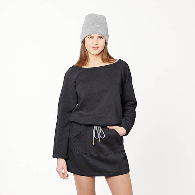 Sweatshirt geruwd Premium – zwart,  image number 5